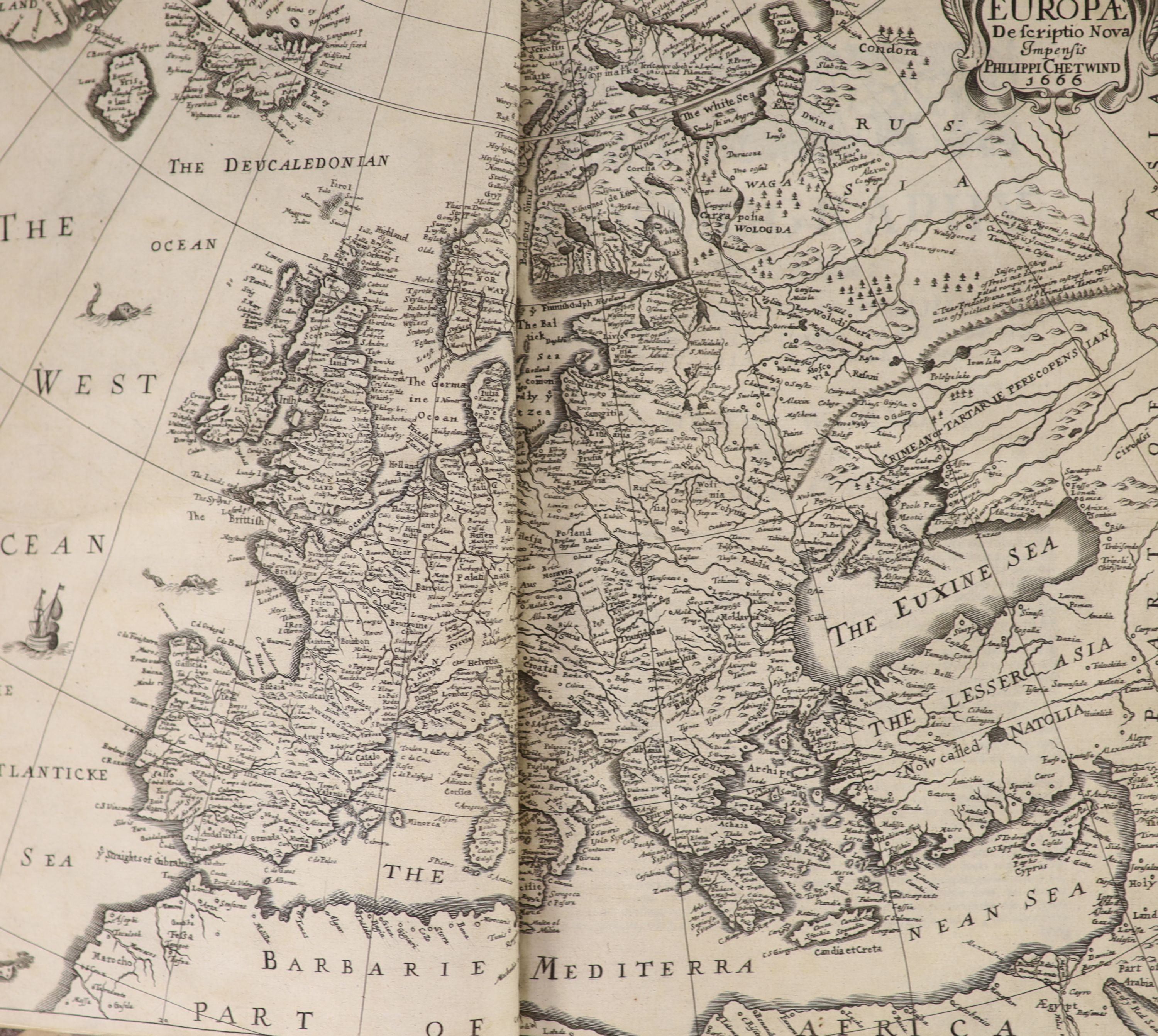 Heylyn, Peter. Cosmographie, in Four Books. Containing the Chorographie and Historie of the Whole Word, and all the principal kingdoms, provinces, seas, and isles thereof ... revised and corrected by the author ...